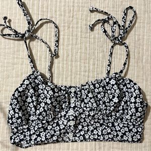 Bathsuit smocked Top